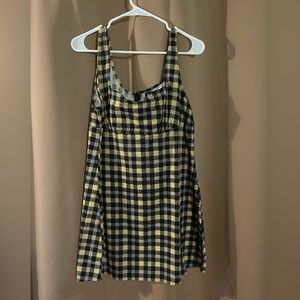 Plaid Dress - Motel - NWOT Large